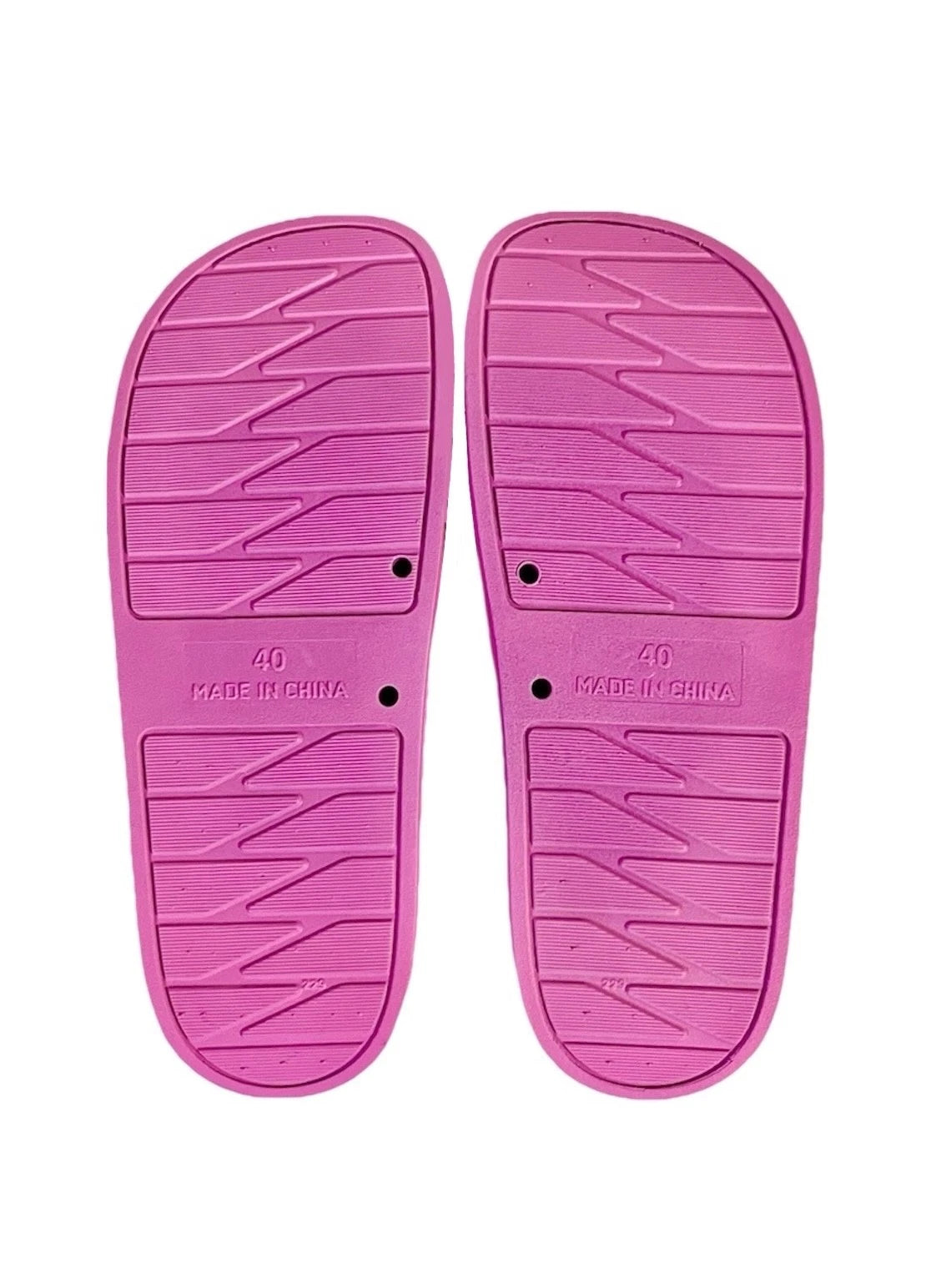 Juicy Couture Women’s Hot Pink Slide Sandals Size US 9–10 (EU 40) Promo Gift NEW