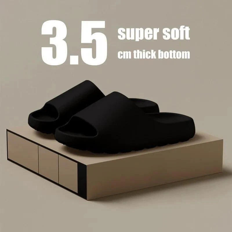 Coconut Slippers Cloud Thick-soled Sandals Summer Fashion Soft Bottom Beach Men