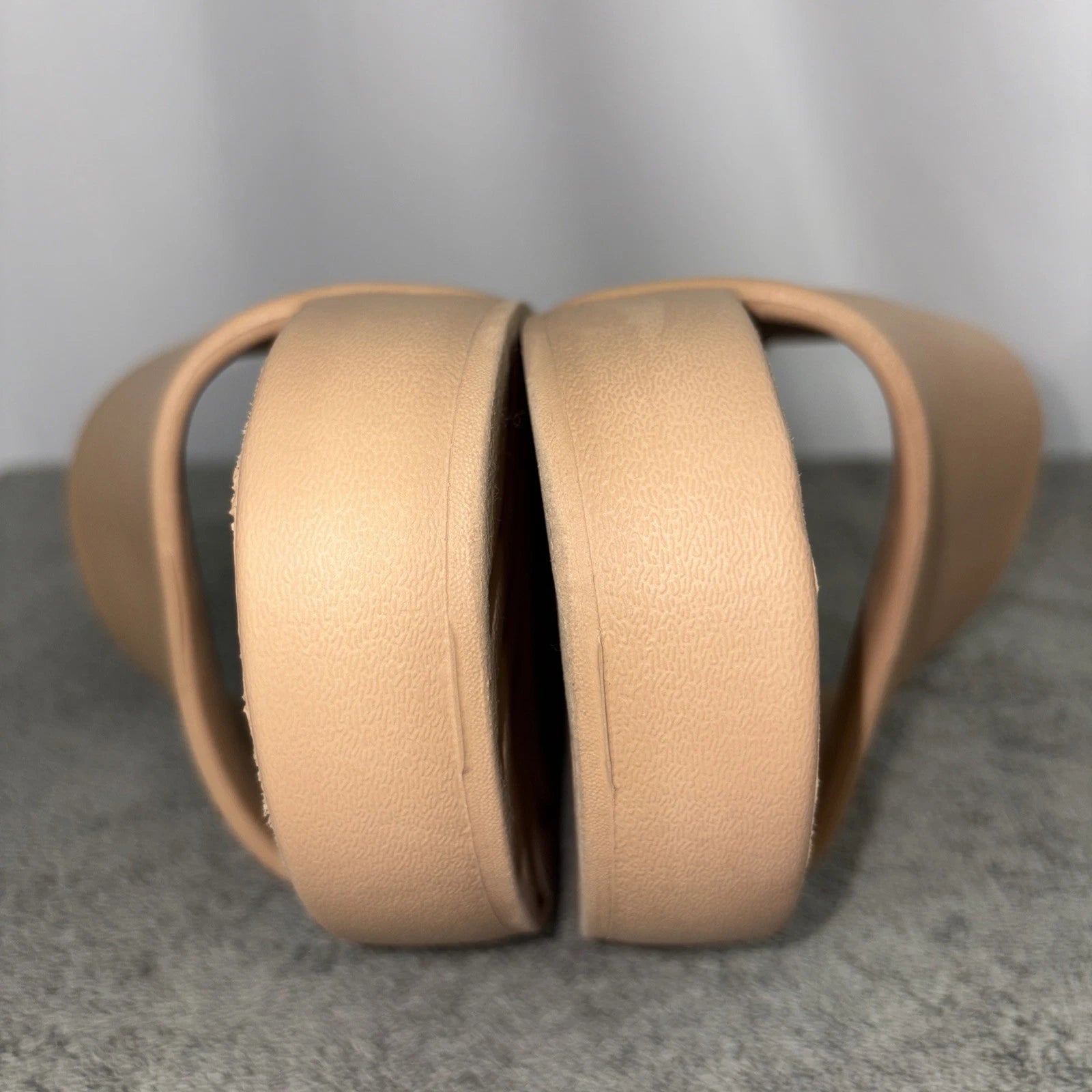 Corkys Popsicle Slides Chunky Platform Beige Fair-good Condition. See Descript