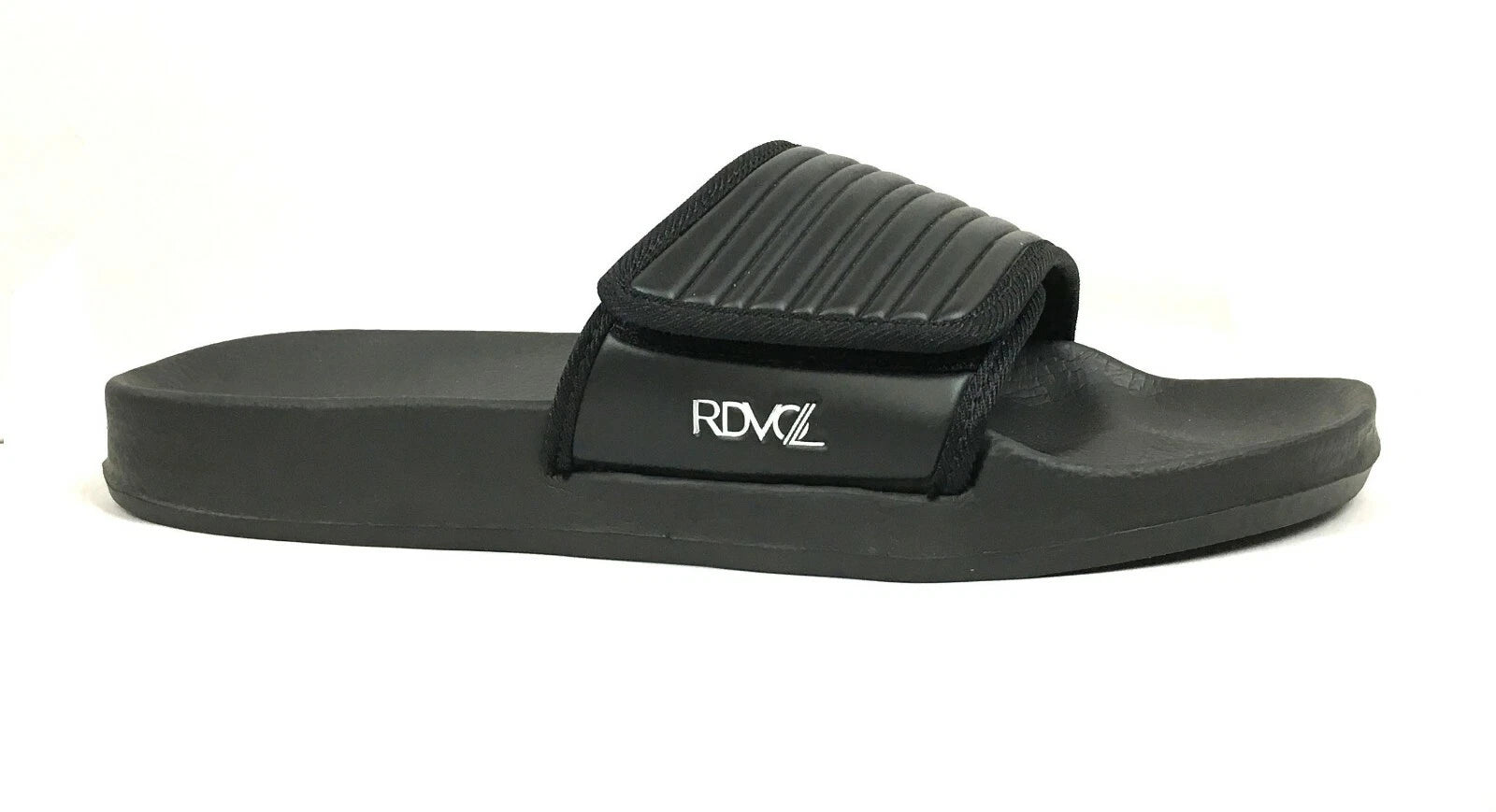Men's Sport Slides Fashion Slide with Adjustable Upper for Gym Pool Beach-011M