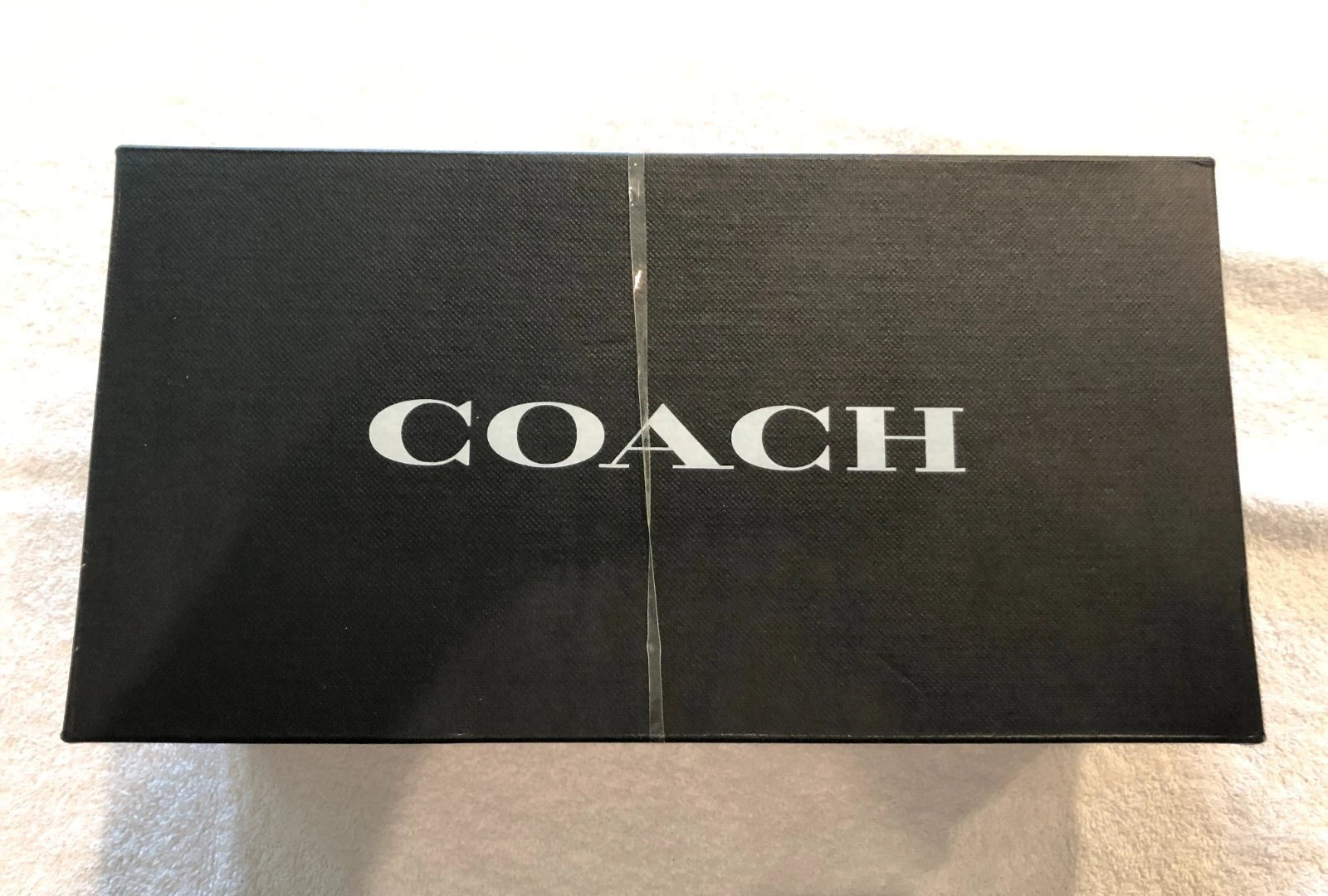 Coach Ulyssa Rubber Slide Sandals Womens 6B Tangerine, Open Toe New