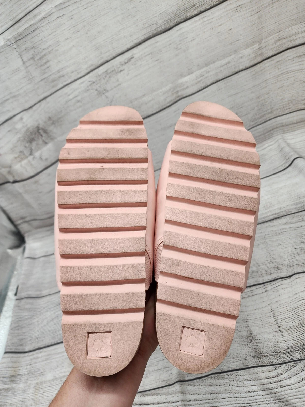 Kate Spade Becca Sandals Size 9.5 B Pink Women's Style KC411 DOUBLE STRAP