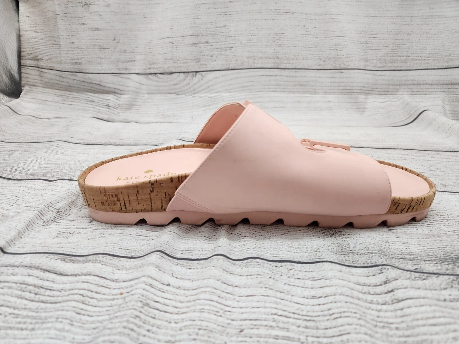 Kate Spade Becca Sandals Size 9.5 B Pink Women's Style KC411 DOUBLE STRAP