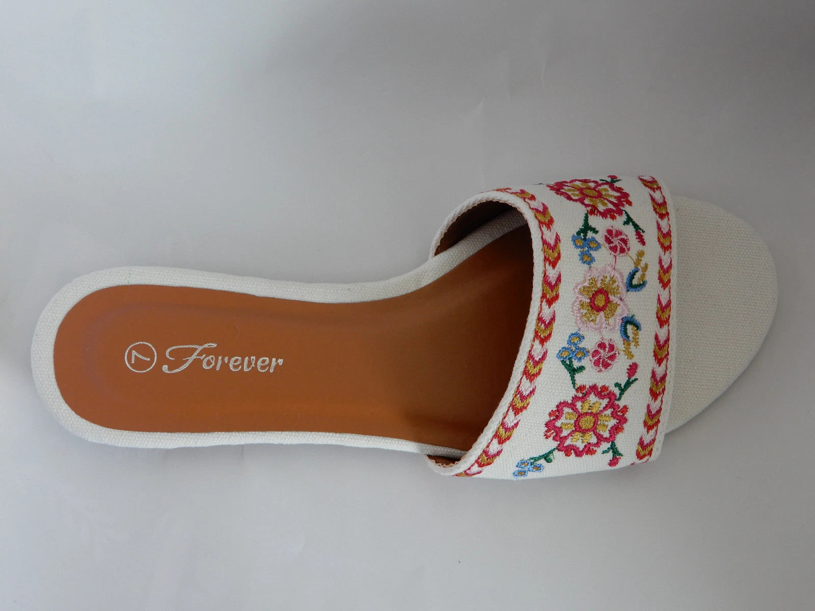 New Fashion Embroidered Slippers Sandals Size 6~10