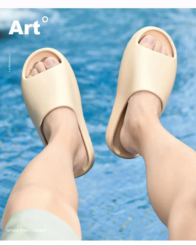 Fashion Slides 2025 Summers Outdoor Beach Sandals Casual Shoes Flip-flops Sandal