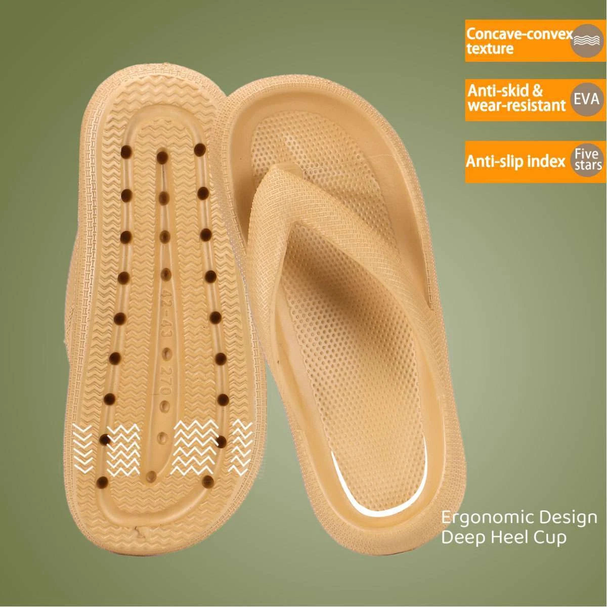 Summer Fashion Women Thong Sandals Beach comfort EVA Slipper Shoes Outdoor