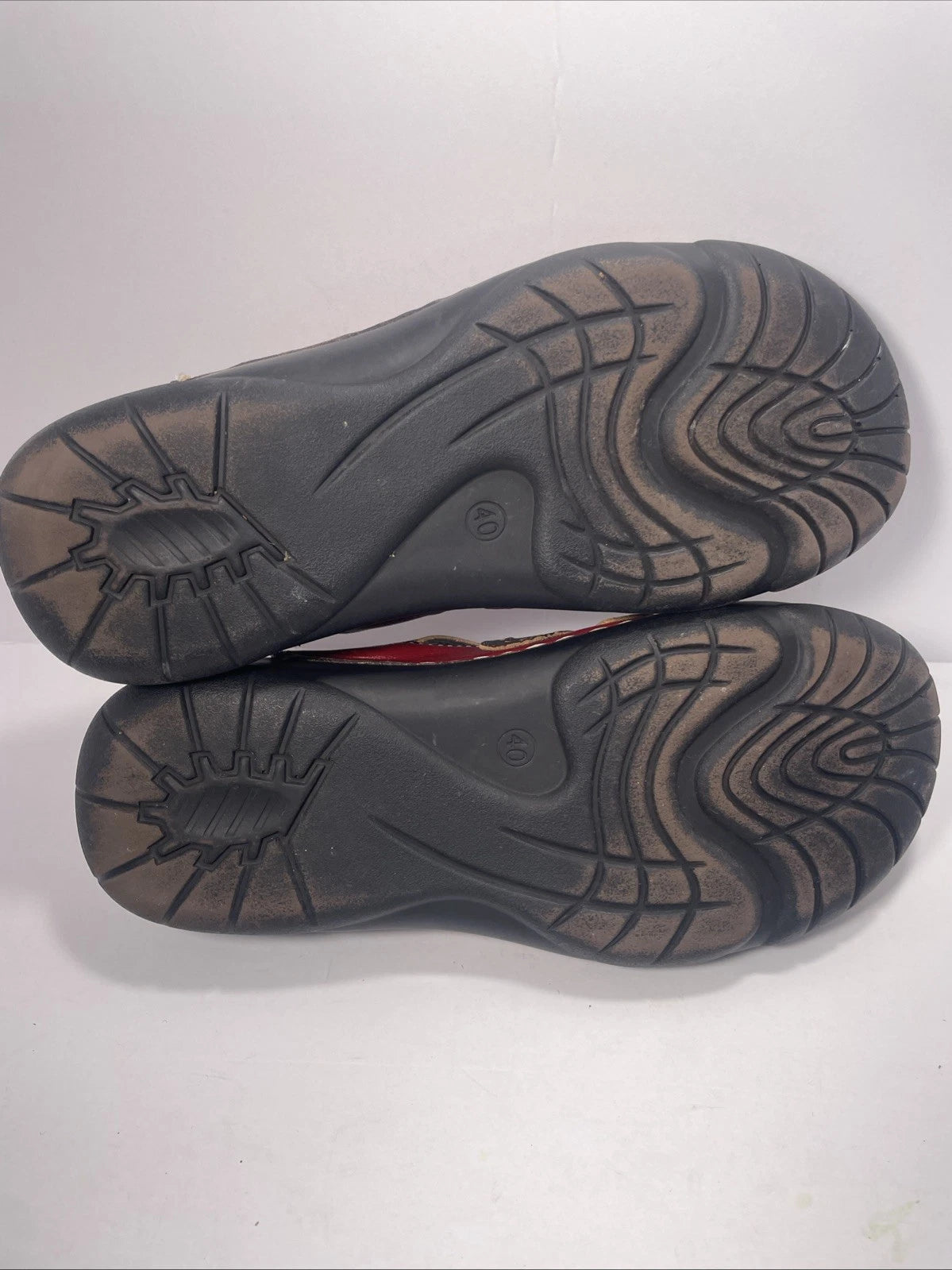 Elite Corkys Mule Sandal Women's Size 9.5/40 Red Stone Multicolor Leather Clog