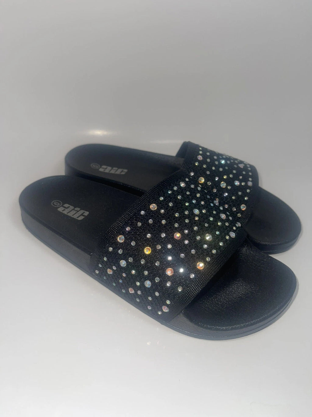 Women’s Slides Sandals Rhinestone  Fashion Platform Slipper