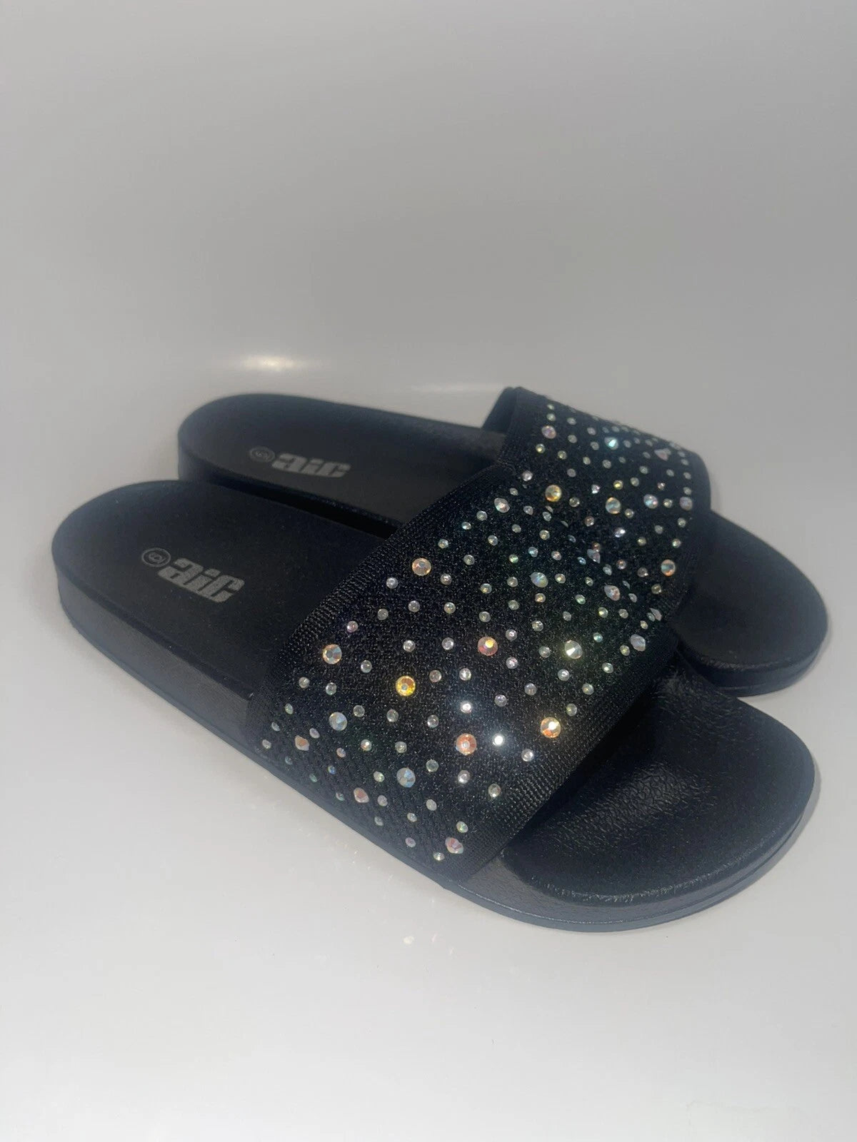 Women’s Slides Sandals Rhinestone  Fashion Platform Slipper