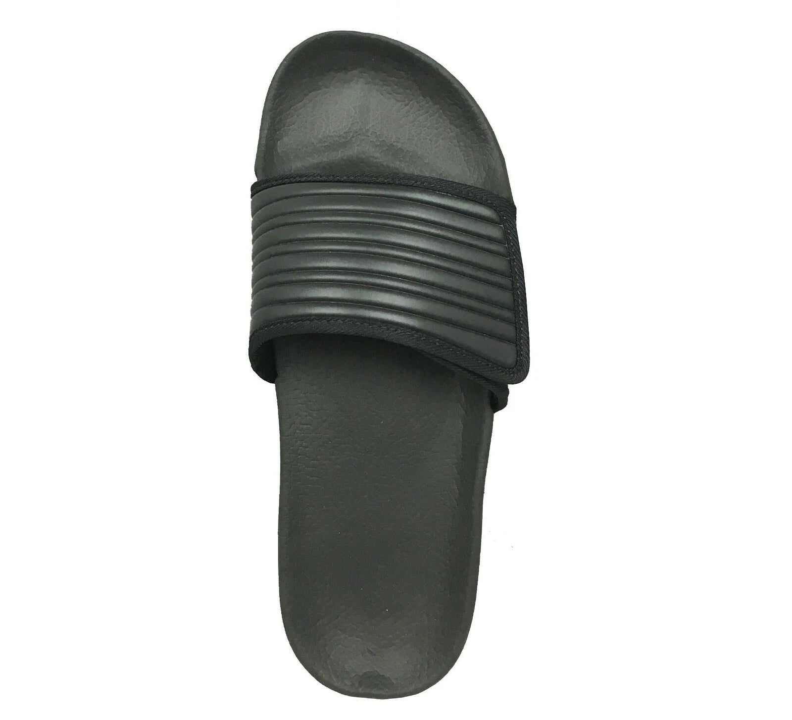 Men's Sport Slides Fashion Slide with Adjustable Upper for Gym Pool Beach-011M