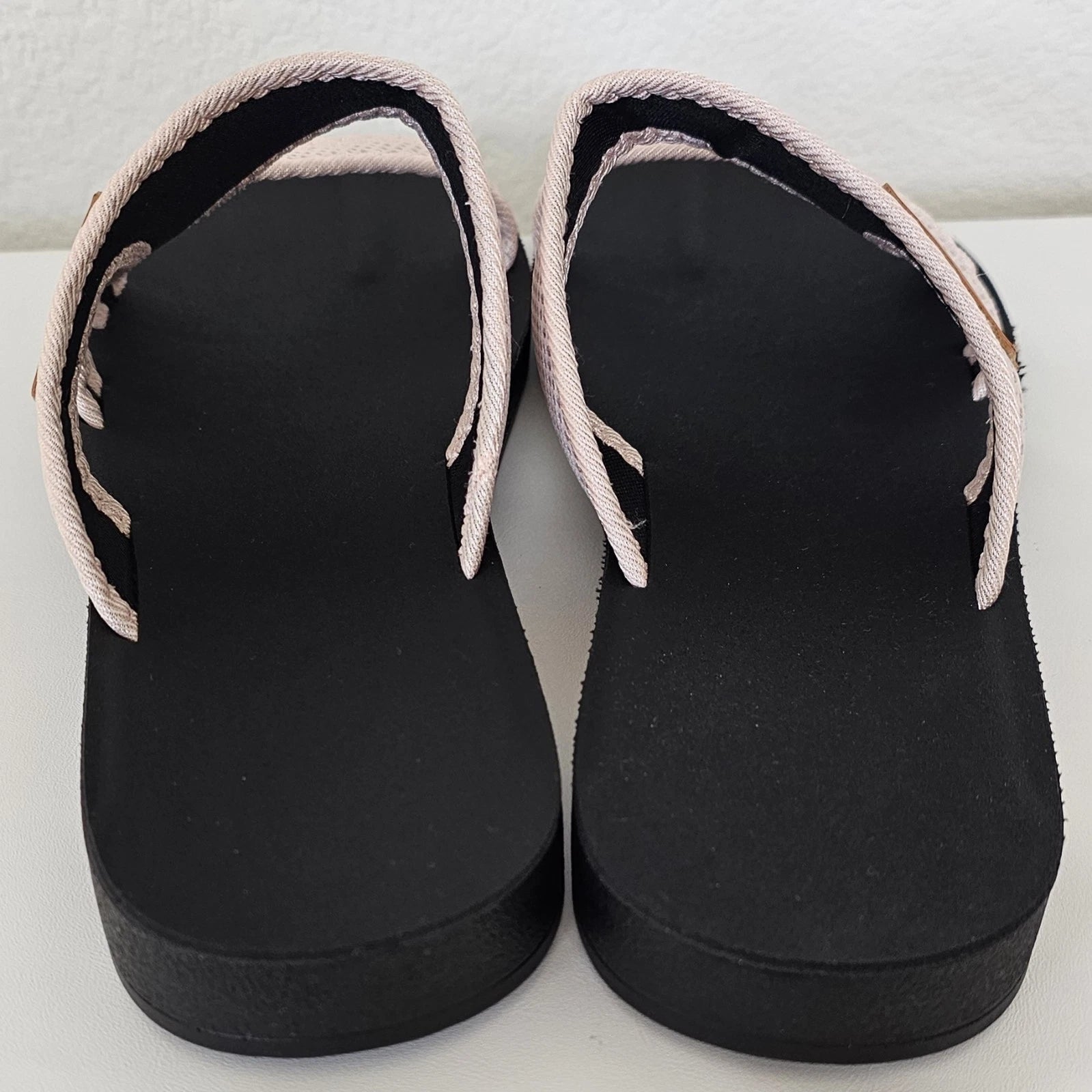 Women's Hollow Mesh Slide Sandals Casual Clip Toe Flat Summer Shoes Size 41/10