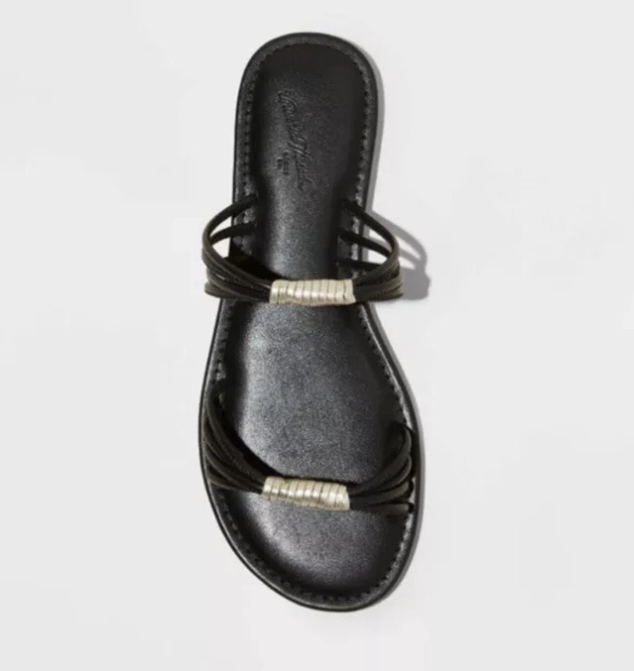 Universal Thread Women's Black Aura Slide Slides Sandals Size: 8.5 NWT $24.99
