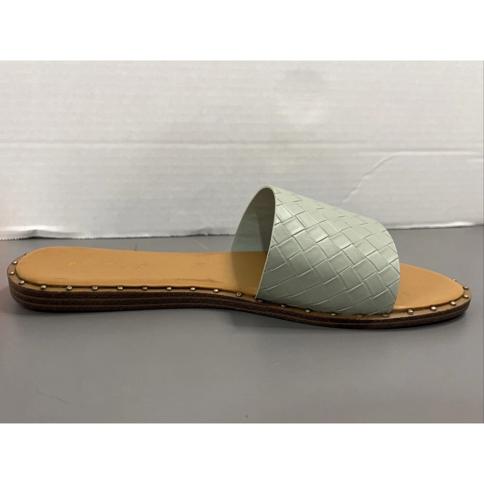 Women's Bamboo Sandals Style Starsea-04, Size 7.5 - Sea Green New