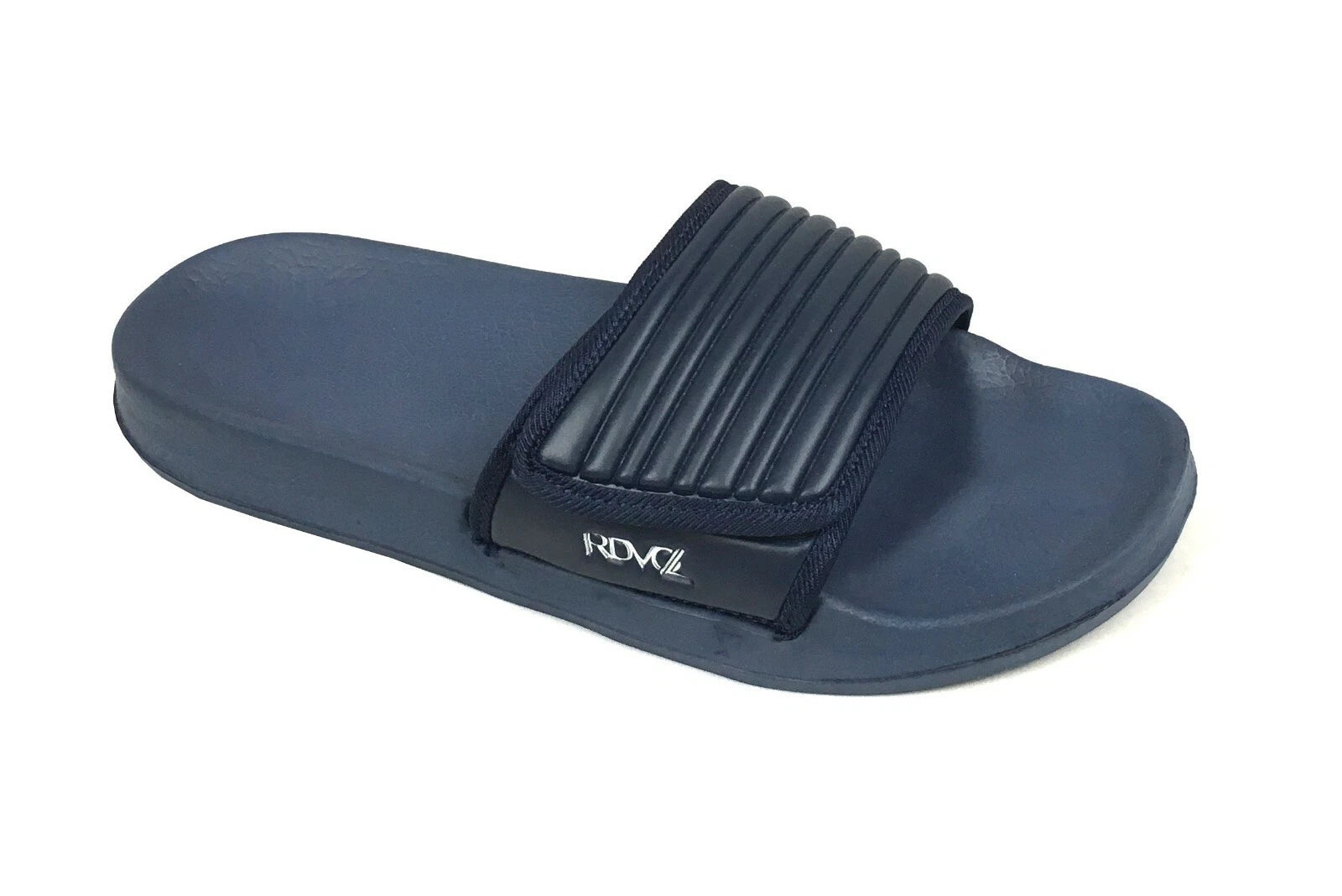 Men's Sport Slides Fashion Slide with Adjustable Upper for Gym Pool Beach-011M