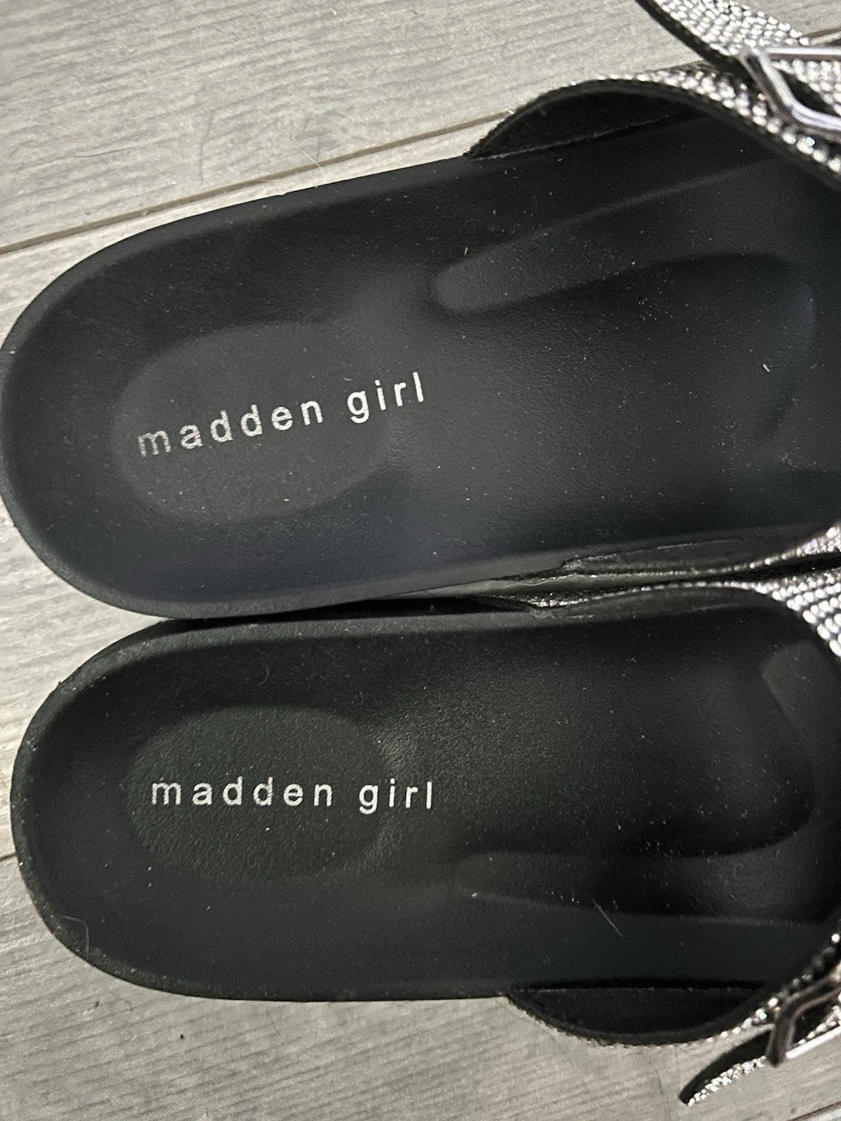 Women’s Madden Girl Rhinestone Sandals 10