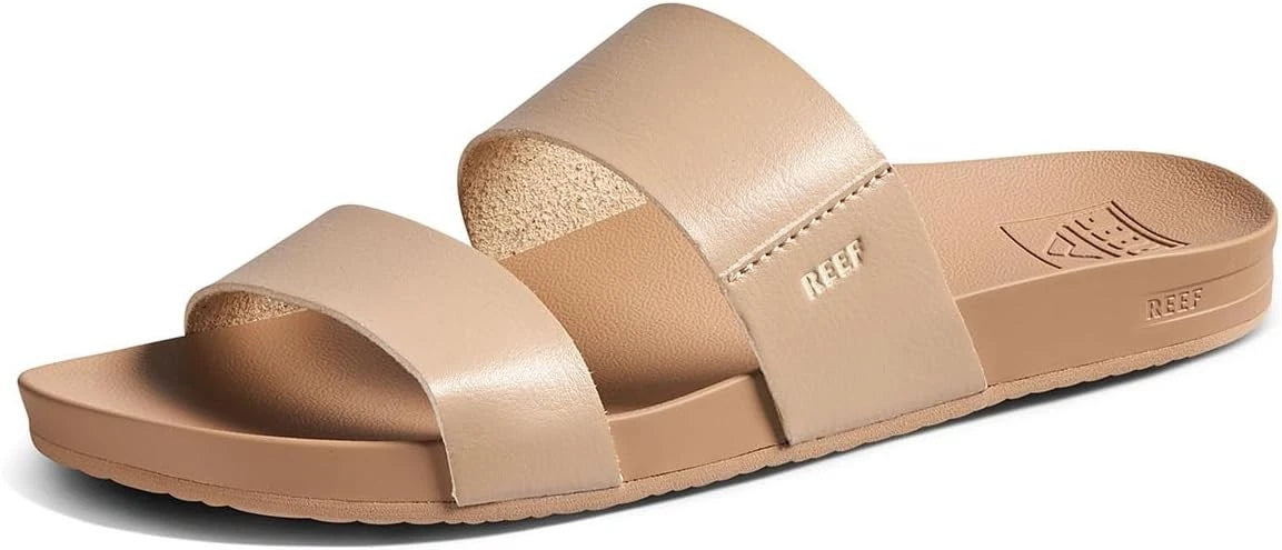 REEF Cushion Vista Women's Fashion Slide Sandal, Vegan Leather Strap, Ultra...