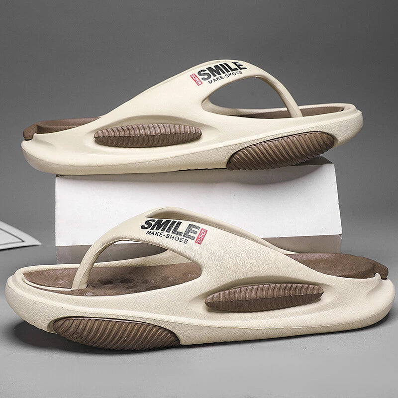 Men's Fashion Sandals Summer Outdoor Slides Beach Flip Flops Slippers Comfort