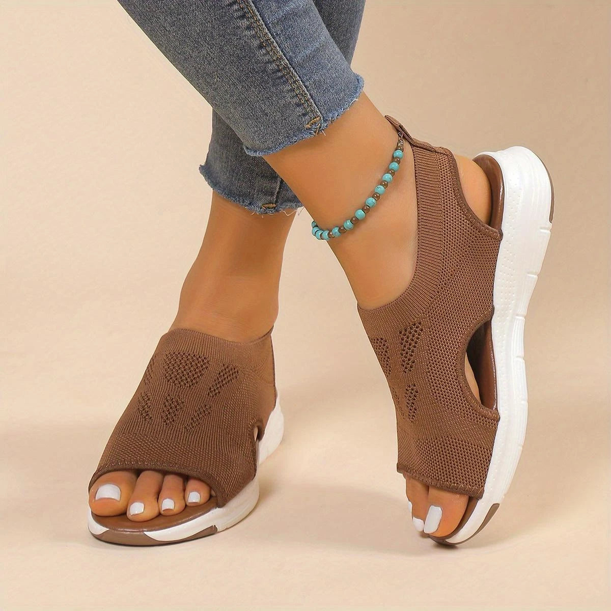 2025 New Summer Washable Slingback Orthopedic Slide Sport Sandals Breathable.