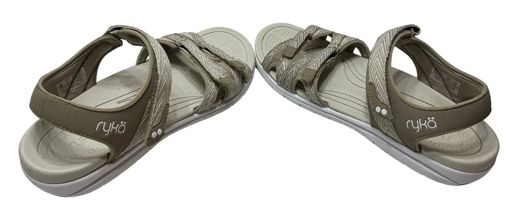 Ryka Women’s Sandals Size 10M Style 902169 Cushioned Slides Slip-On Comfort