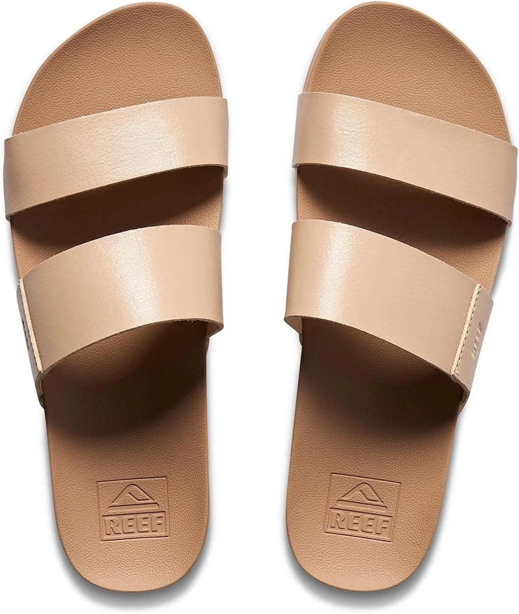 REEF Cushion Vista Women's Fashion Slide Sandal, Vegan Leather Strap, Ultra...