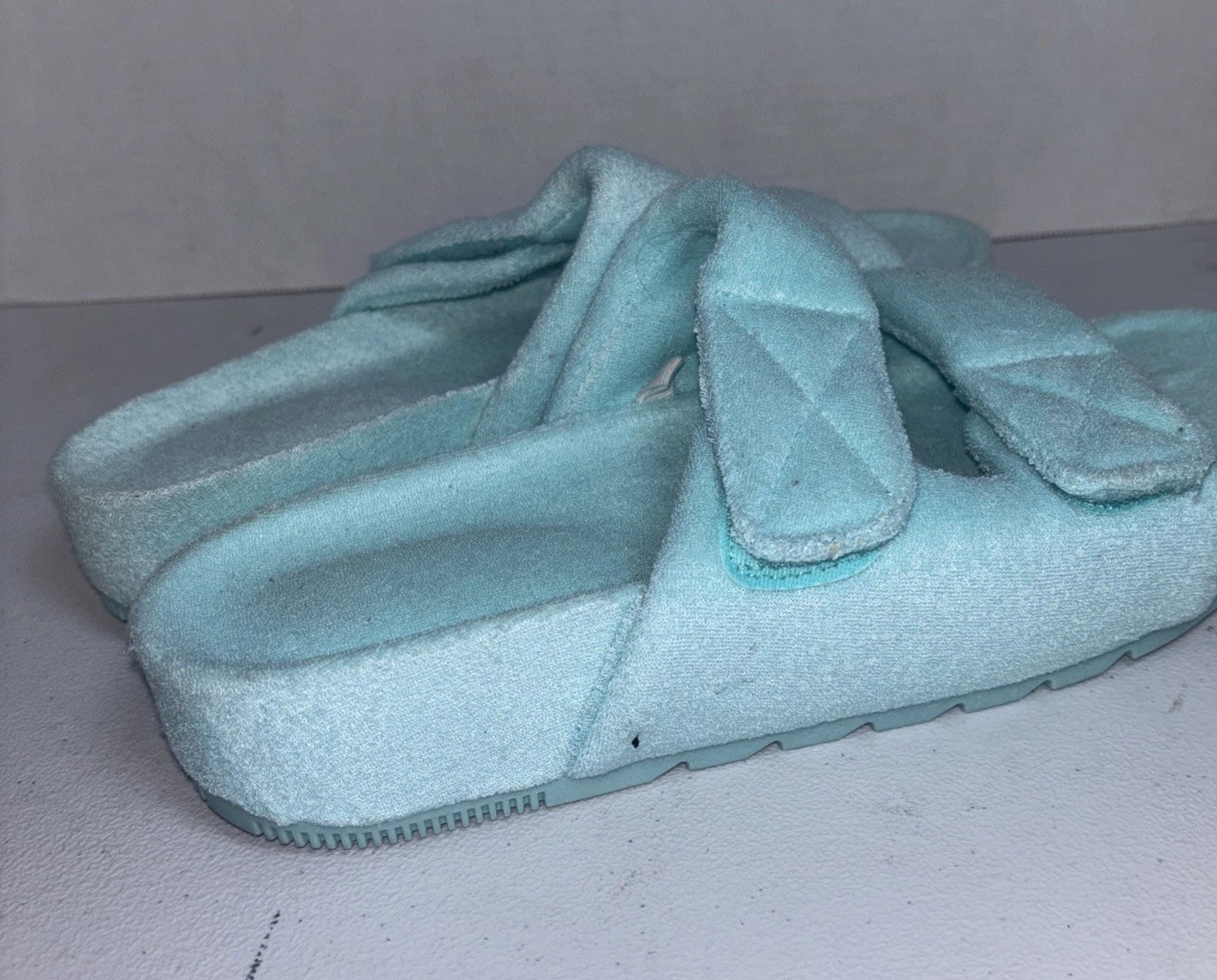 A New Day Women's Slide Sandals Size 11 Blue box 11 ￼