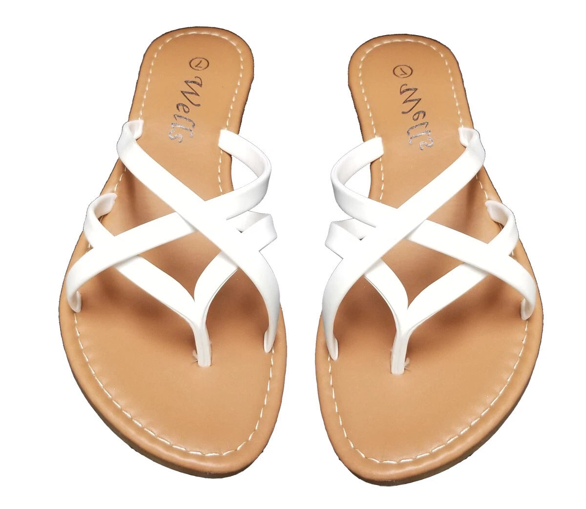 Elegant Women's Fashion Strappy Flip Flop Flat Sandals 226