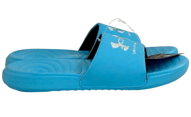 UnderArmour Womens New Ansa Graphic Logo Slide Sandals Size 10 Style 3024437 302