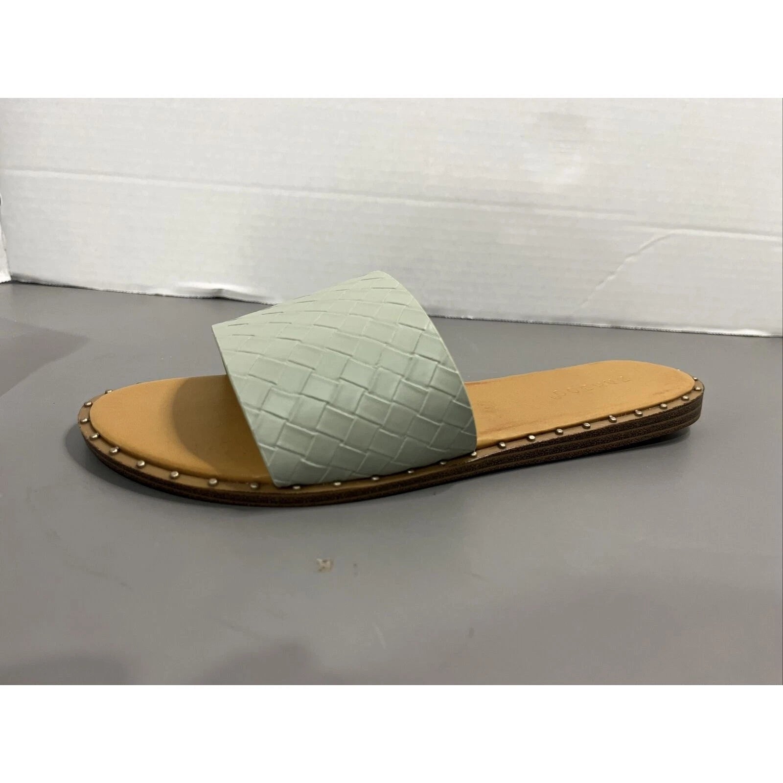 Women's Bamboo Sandals Style Starsea-04, Size 7.5 - Sea Green New