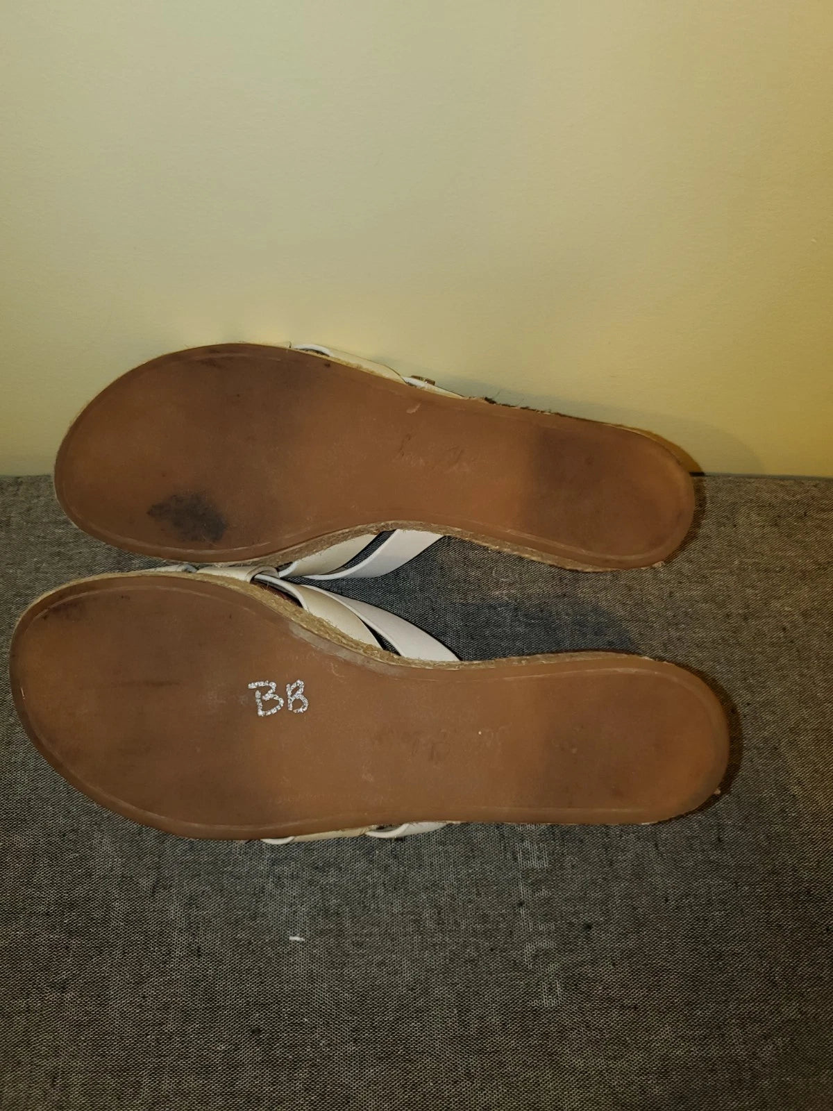 Sam Edelman Raynere Slide Platform Wedge Leather Sandal Women’s Size 7