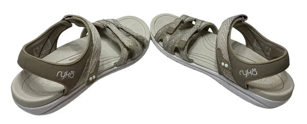 Ryka Women’s Sandals Size 10M Style 902169 Cushioned Slides Slip-On Comfort