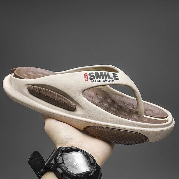 Men's Fashion Sandals Summer Outdoor Slides Beach Flip Flops Slippers Comfort