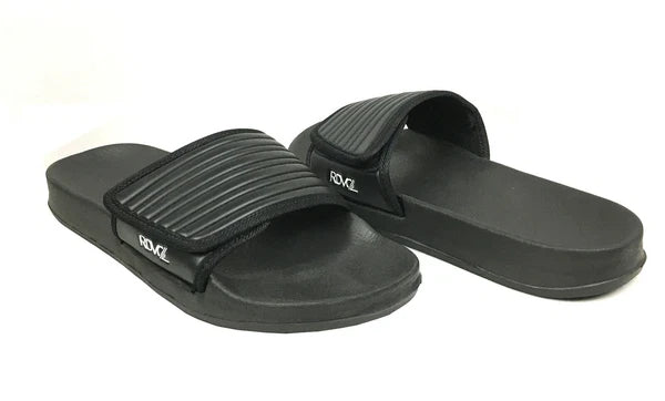Men's Sport Slides Fashion Slide with Adjustable Upper for Gym Pool Beach-011M