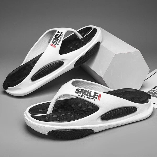 Men's Fashion Sandals Summer Outdoor Slides Beach Flip Flops Slippers Comfort