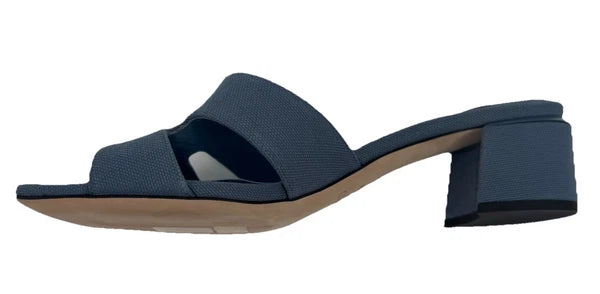 NEW Jimmy Choo Ellison Linen Mule 45 Sandal Denim Blue EU 36 (US 6) Designer