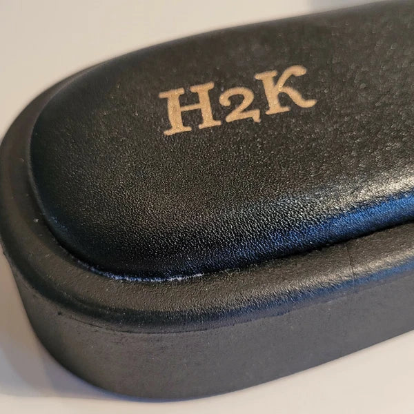 H2K Chain Black Fashion Comfort Soft Slides Flip Flops Sandals  Open Toe New