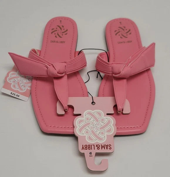 Sam & Libby Women's Sandals - PINK, WHITE & BLACK ☆☆Choose your Style & Color☆☆