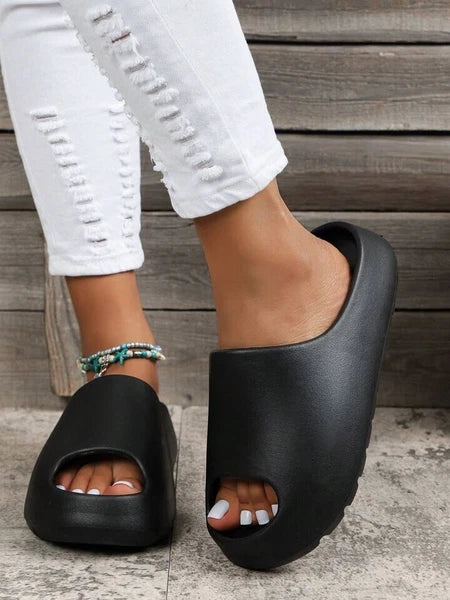 Coconut Slippers Cloud Thick-soled Sandals Summer Fashion Soft Bottom Beach EVA