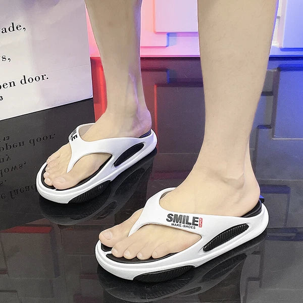 Men's Fashion Sandals Summer Outdoor Slides Beach Flip Flops Slippers Comfort
