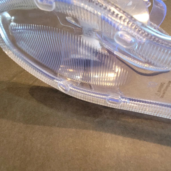 H2K Lucia Silver Fashion Jelly Slides Flip Flops Bow Sandals Bling Open Toe New