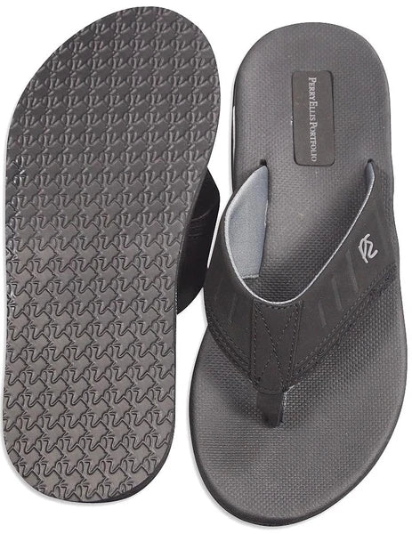 Perry Ellis Portfolio Mens Flip-Flops Thong Beach Slide Sandals Shoe