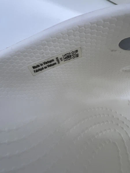 Crocs White Women's Classic Platform Slide With Charms Size 10 Style#:208180