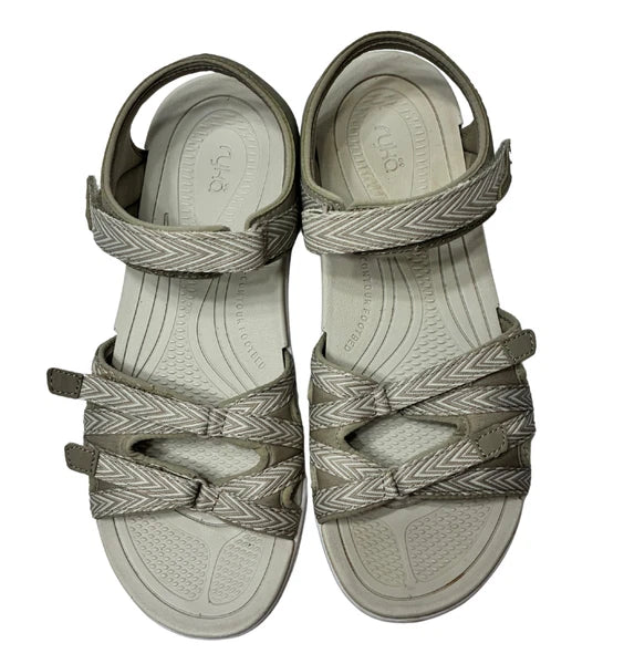 Ryka Women’s Sandals Size 10M Style 902169 Cushioned Slides Slip-On Comfort