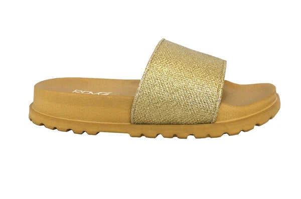 New Women's Glitter Slide Soft Rubber Bottom Fashion Shoe Beach Pool Party-1919