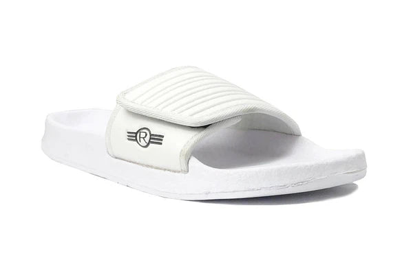 Men's Sport Slides Fashion Slide with Adjustable Upper for Gym Pool Beach-011M