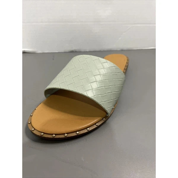 Women's Bamboo Sandals Style Starsea-04, Size 7.5 - Sea Green New
