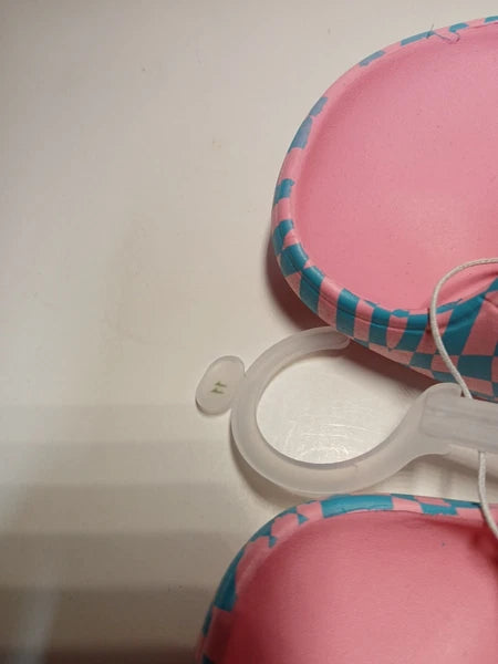 EVA Style Sandals Size 11 Pink/blue Wild Fable Open Toe Slip-on Confortable