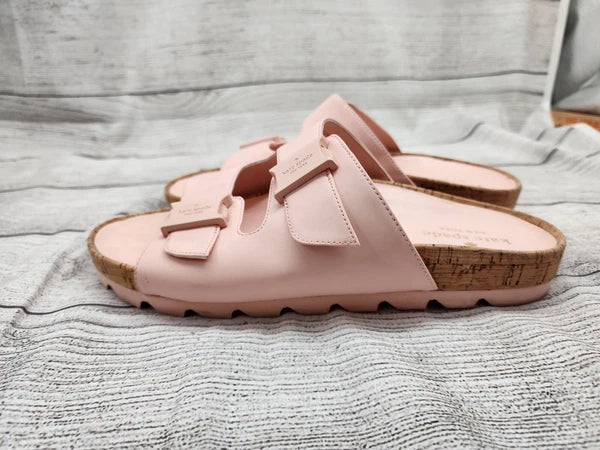 Kate Spade Becca Sandals Size 9.5 B Pink Women's Style KC411 DOUBLE STRAP