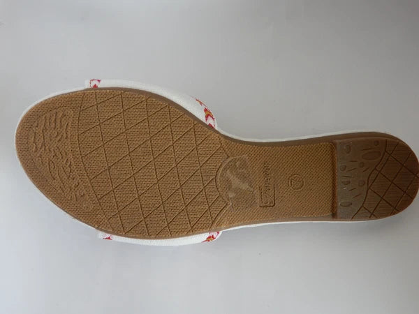 New Fashion Embroidered Slippers Sandals Size 6~10