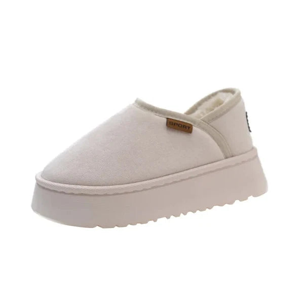 Women Slippers Thick Sole Warm Slides Fashion Comfort Home Shoes Fluffy Plush Li