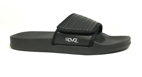 Men's Sport Slides Fashion Slide with Adjustable Upper for Gym Pool Beach-011M